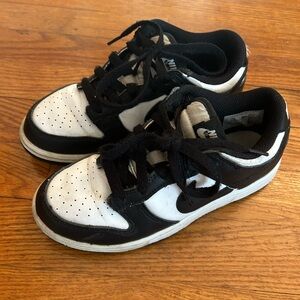 Nike Kids Black and White Sneakers